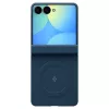 Funda MagSafe SPIGEN AirSkin Aramid para Samsung Galaxy Z Flip 8 - azul marino