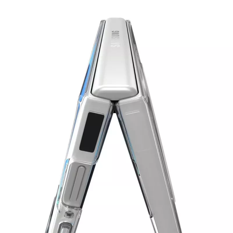 Funda MagSafe SPIGEN AirSkin Galaxy Z Flip 8 transparente/blanco