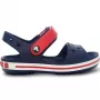 Crocs Crocband sandalia niños azul navy rojo 12856-485