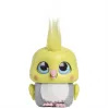 JUST PLAY furReal Handfuls Kakadu juguete interactivo de loro, blanco rosa amarillo, 10+ sonidos, a partir de 4 años