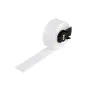 BRADY DuraSleeve marcador de cables, tejido de nailon B-499, 19,05 mm x 4,88 m, blanco/translúcido, para BMP21-PLUS/M210/M211