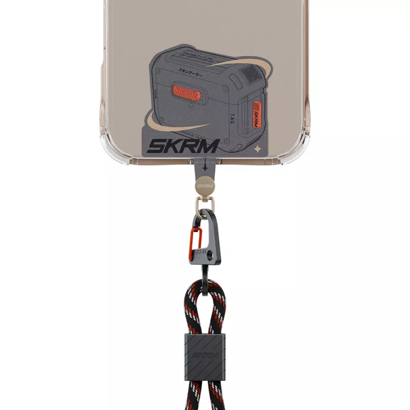 Skinarma Mecha adaptador universal para lanyard gris
