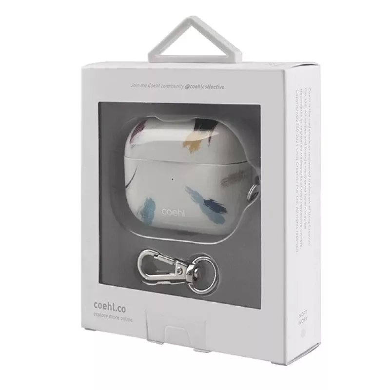 UNIQ Coehl Reverie funda para AirPods Pro Soft Ivory