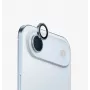 Protector de lente de cámara de aluminio UNIQ Optix para iPhone Air con aplicador, Azul (Uni001869)