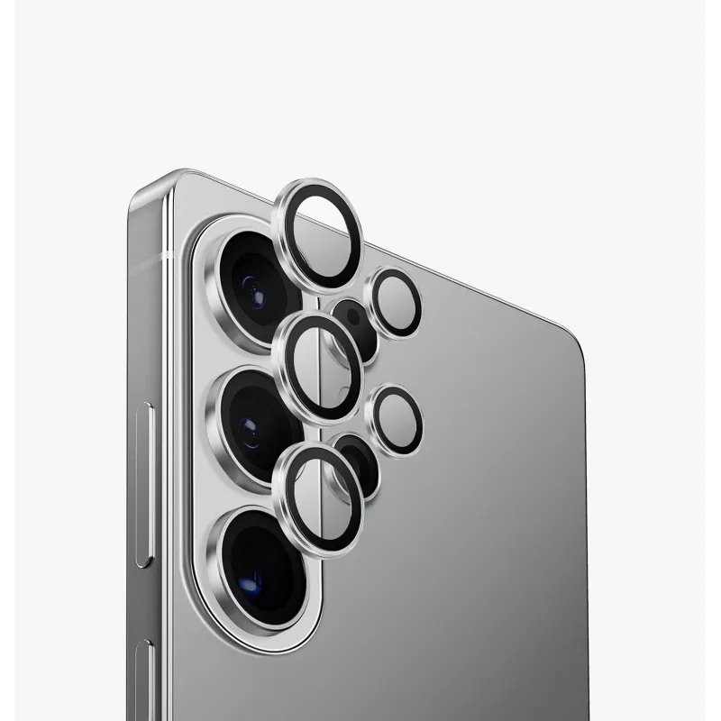 UNIQ Optix protector de lente de cámara de aluminio para Samsung Galaxy S26 Ultra - negro