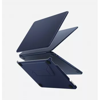 Funda UNIQ Lyden Versa para MacBook Neo, Azul marino