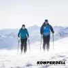 Komperdell Carbon C2 Bastones de esquí de travesía ultraligeros - Negro/Naranja