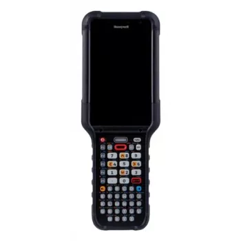 Honeywell CK67 5G & Wi-Fi 6E Ordenador móvil robusto, pantalla táctil de 4,3 pulgadas, teclado numérico de 38 teclas con teclas de función, 8GB RAM, 128GB almacenamiento, escáner láser rojo FlexRangeXLR, cámara frontal y trasera, batería estándar, GMS, IP65/IP68, Global