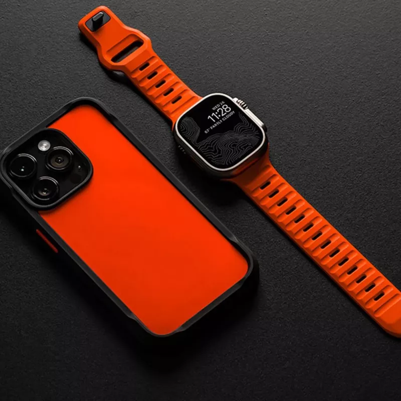 TECH-PROTECT Iconband Line Correa para Apple Watch (42/44/45/49 mm) Naranja