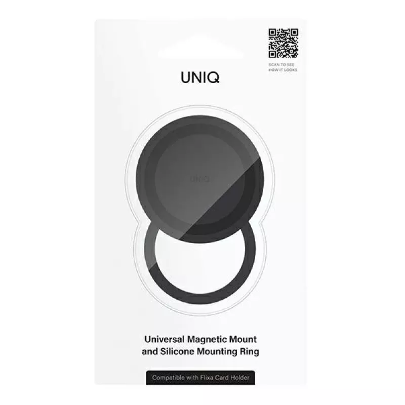 Soporte base magnético UNIQ Flixa, Jet Black