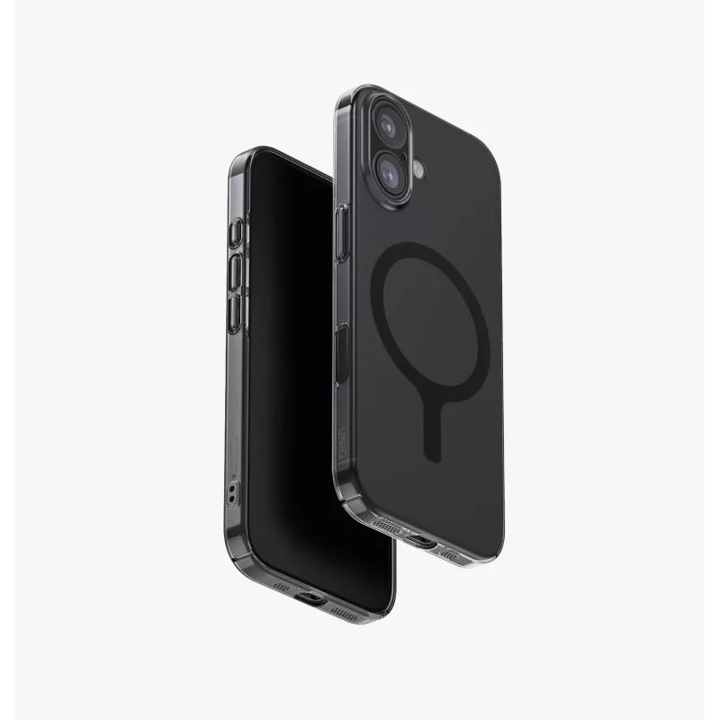 Funda transparente UNIQ Airsuit para iPhone 17 con carga Magclick