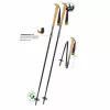 Bastones de trekking Komperdell FX Lite Carbon Vario Summit Compact - Titanio