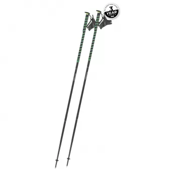 Bastones de trail running Komperdell FXP Composite - Verde, 120 cm