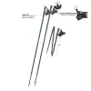 Bastones de trail running Komperdell FXP Composite - Verde, 120 cm