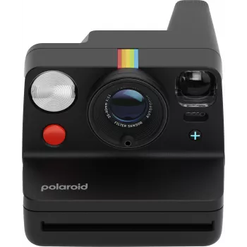 Polaroid Everything Box Now+ Gen 3 negro cámara instantánea set con 2x Color 600 película doble pack