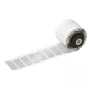 BRADY M710 etiquetas para impresora de etiquetas - poliéster blanco, 31,75 mm x 25,4 mm, adhesivo permanente, 2500 etiquetas/rollo