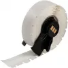 BRADY cuadrados de montaje multiusos reposicionables, pack de 16, blanco, 1x1 pulgadas, espuma de doble cara