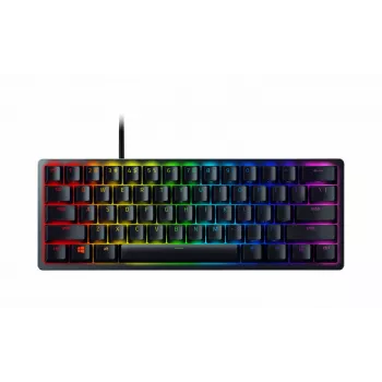 Razer Huntsman Mini 60% teclado gaming optomecánico con cable, distribución nórdica, RGB, negro (RZ03-03391300-R3N1)