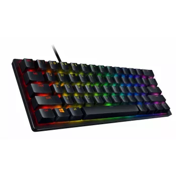 Razer Huntsman Mini 60% teclado gaming optomecánico con cable, distribución nórdica, RGB, negro (RZ03-03391300-R3N1)