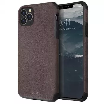 UNIQ Sueve funda para iPhone 11 Pro de silicona líquida, Taupe Warm Grey