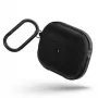 UNIQ Valencia funda antimicrobiana para Apple AirPods 3.ª generación - negro medianoche