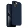 UNIQ Lino Marine Blue funda para iPhone 14 Plus / 15 Plus 6,7