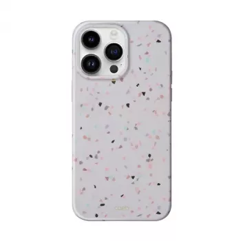 UNIQ Coehl Terrazzo funda para iPhone 14 Pro Max, arenisca