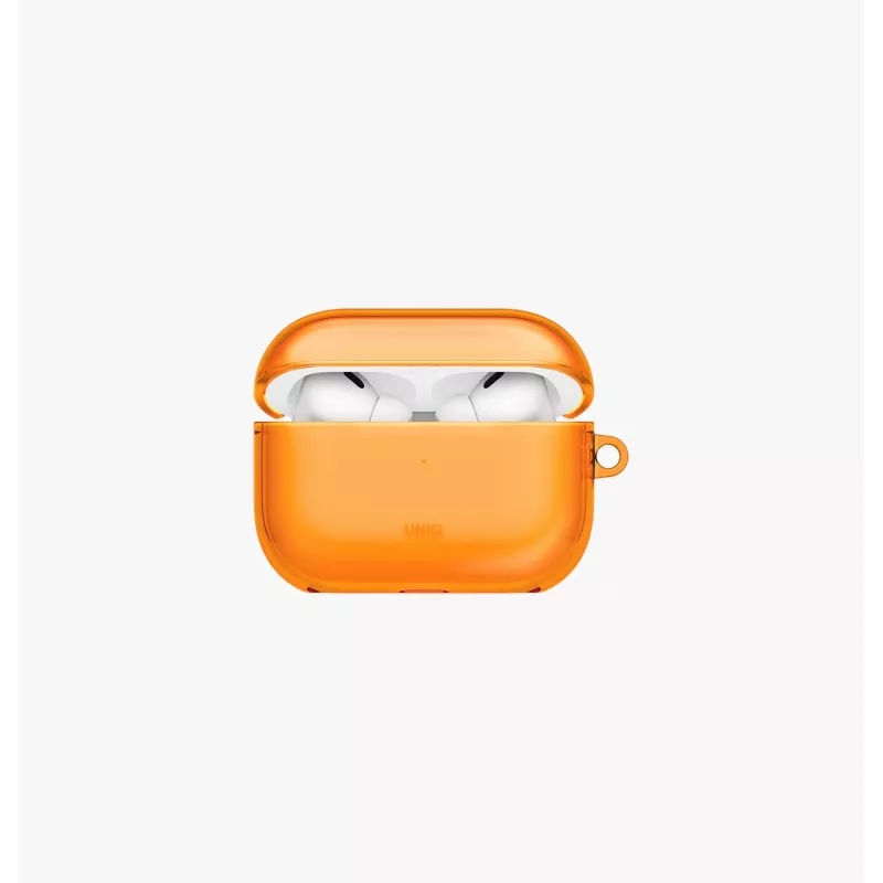 Funda UNIQ Glase para AirPods Pro 3, Naranja