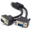 ALOGIC VGA-MM-02 cable VGA a VGA de 2m con audio, negro