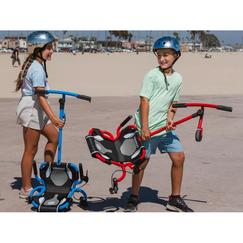 EzyRoller Spinner X rosa juguete ride-on giratorio 360° para niños de 4-12 años