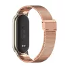 Tech-Protect MilaneseBand correa de acero inoxidable para Xiaomi Smart Band 8, oro rosa