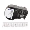 BRADY BMP51/BMP53/M511 set de etiquetas de vinilo autolaminado, 25,4 mm x 6,4 m, blanco/transparente, B-499