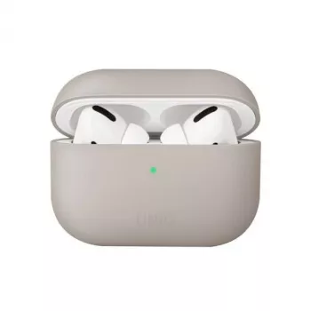 UNIQ Lino funda de silicona para Apple AirPods Pro - beige marfil