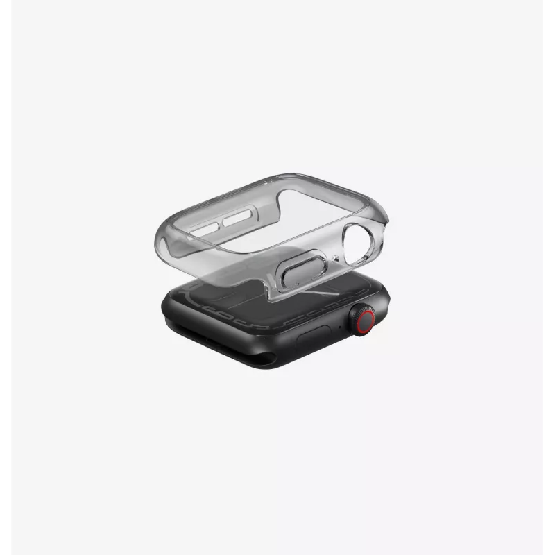 UNIQ Garde funda transparente para Apple Watch Series 7/8/9 45mm
