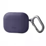 UNIQ Nexo funda de silicona con ganchos para las orejas para Apple AirPods Pro 2.ª generación (2022/2023) - violeta higo