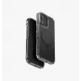 UNIQ LifePro Xtreme MagClick funda de carga para iPhone 17 - marco negro, parte trasera transparente