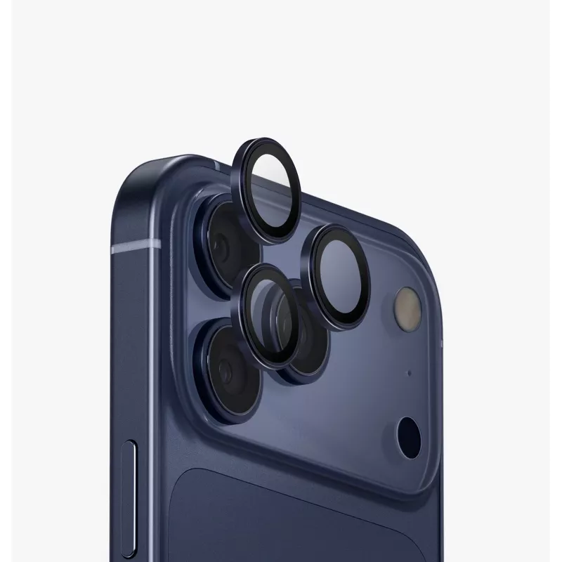 UNIQ Optix protector de lente de cámara de aluminio para iPhone 17 Pro / 17 Pro Max con aplicador, ópalo