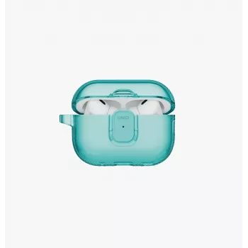 UNIQ Glase Pro Lock funda para AirPods Pro 3, turquesa