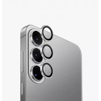 UNIQ Optix protector de lente de cámara de aluminio para Samsung Galaxy S26 / S26+ - plateado