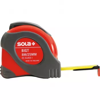 SOLA MIARA ZWIJANA BIG T 8m cinta métrica magnética con retorno automático