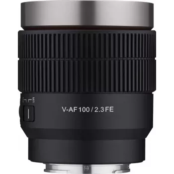 Samyang V-AF T 2.3/100 FE Sony E teleobjetivo con autofoco