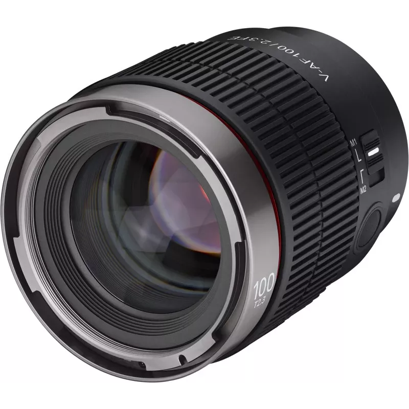 Samyang V-AF T 2.3/100 FE Sony E teleobjetivo con autofoco