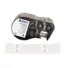 BRADY cartucho de etiquetas autolaminantes giratorio para DYMO XTL – 24mm x 4m, negro sobre blanco/transparente, poliéster industrial