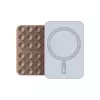 Skinarma Stax soporte magnético MagSafe con ventosa para coche, salpicadero y parabrisas, champán