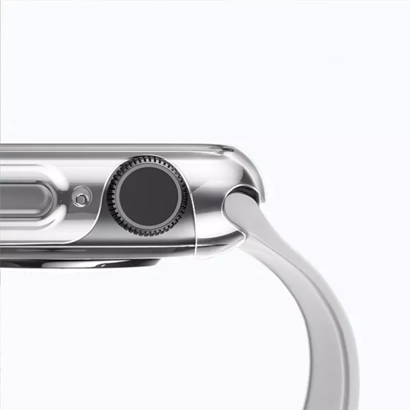 UNIQ Garde funda protectora para Apple Watch 40mm (Serie 4/5/6/SE/SE2/SE3) - gris ahumado