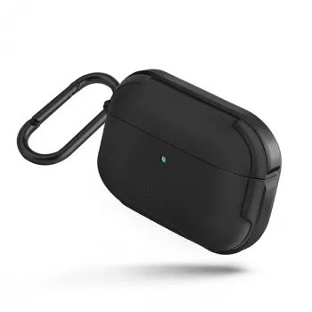 UNIQ Valencia funda antibacteriana para AirPods Pro – negro medianoche