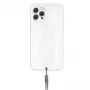 UNIQ Heldro funda antimicrobiana para iPhone 12/12 Pro 6,1 pulgadas Natural Frost