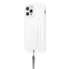 UNIQ Heldro funda antimicrobiana para iPhone 12/12 Pro 6,1 pulgadas Natural Frost