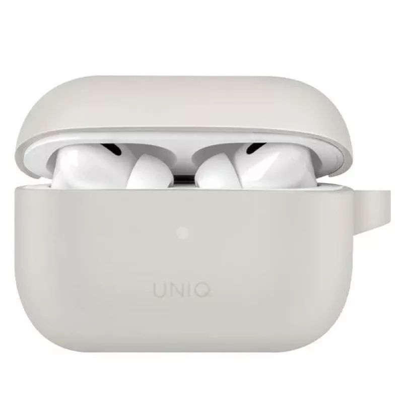 UNIQ Vencer funda de silicona para Apple AirPods Pro 2.ª generación (2022/2023) - gris tiza