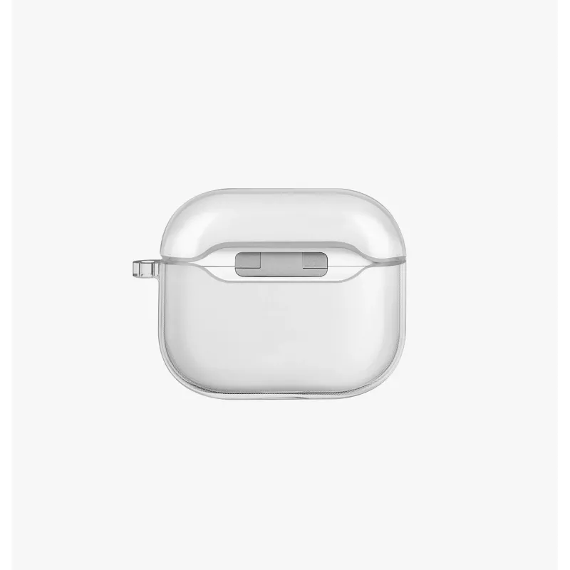 UNIQ Glase funda para Apple AirPods 4 brillante ahumado
